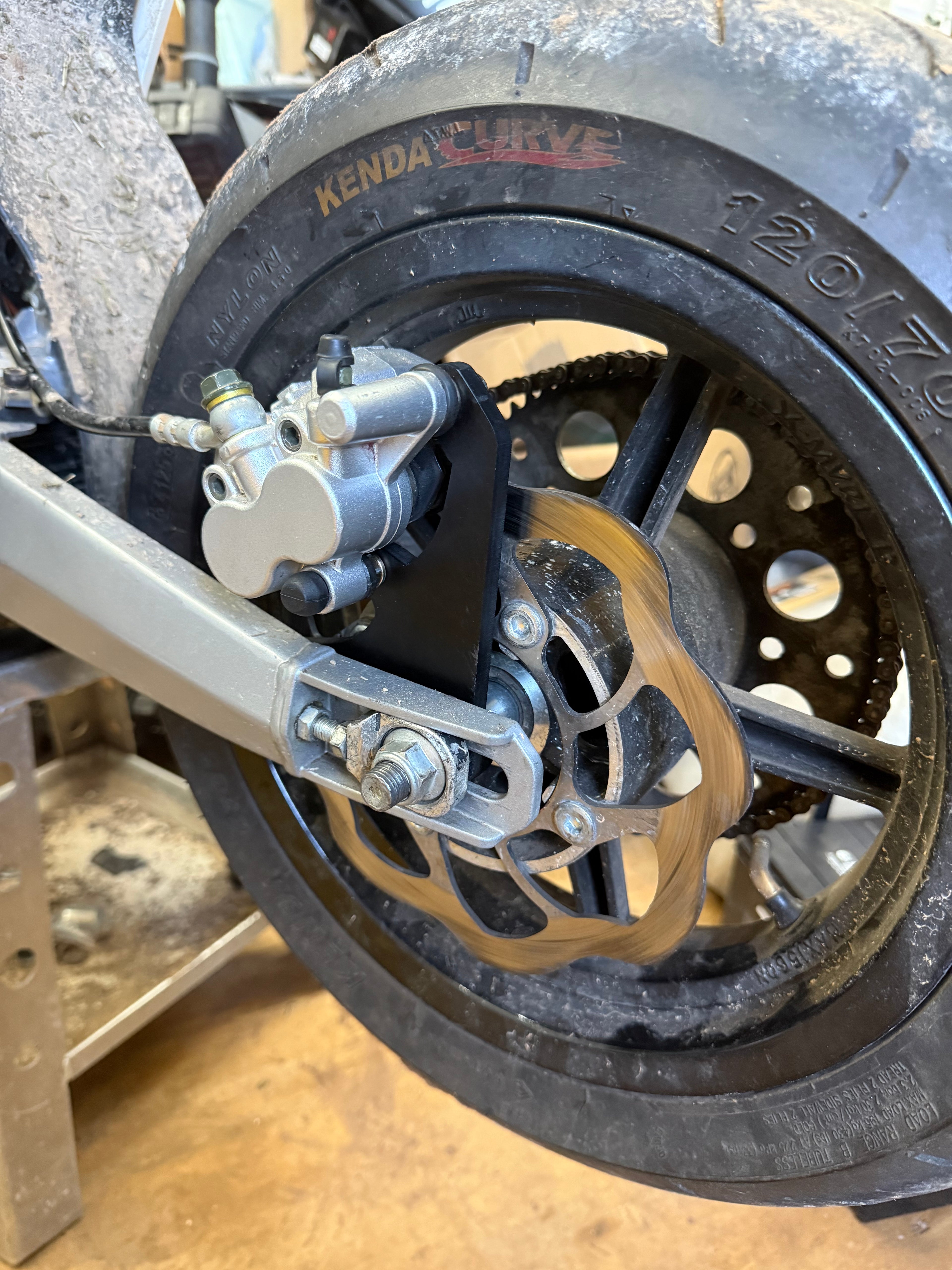 Etm rtr bolt on single caliper footbrake kit(2-3 week lead time)