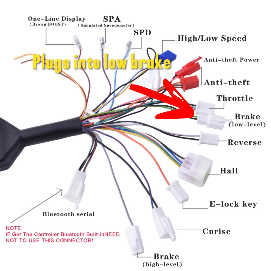 fardriver plug n play regen,boost,reverse button