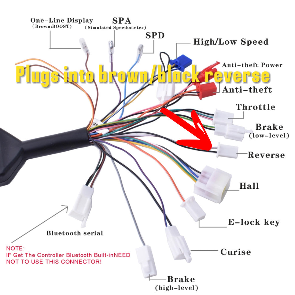 fardriver plug n play regen,boost,reverse button