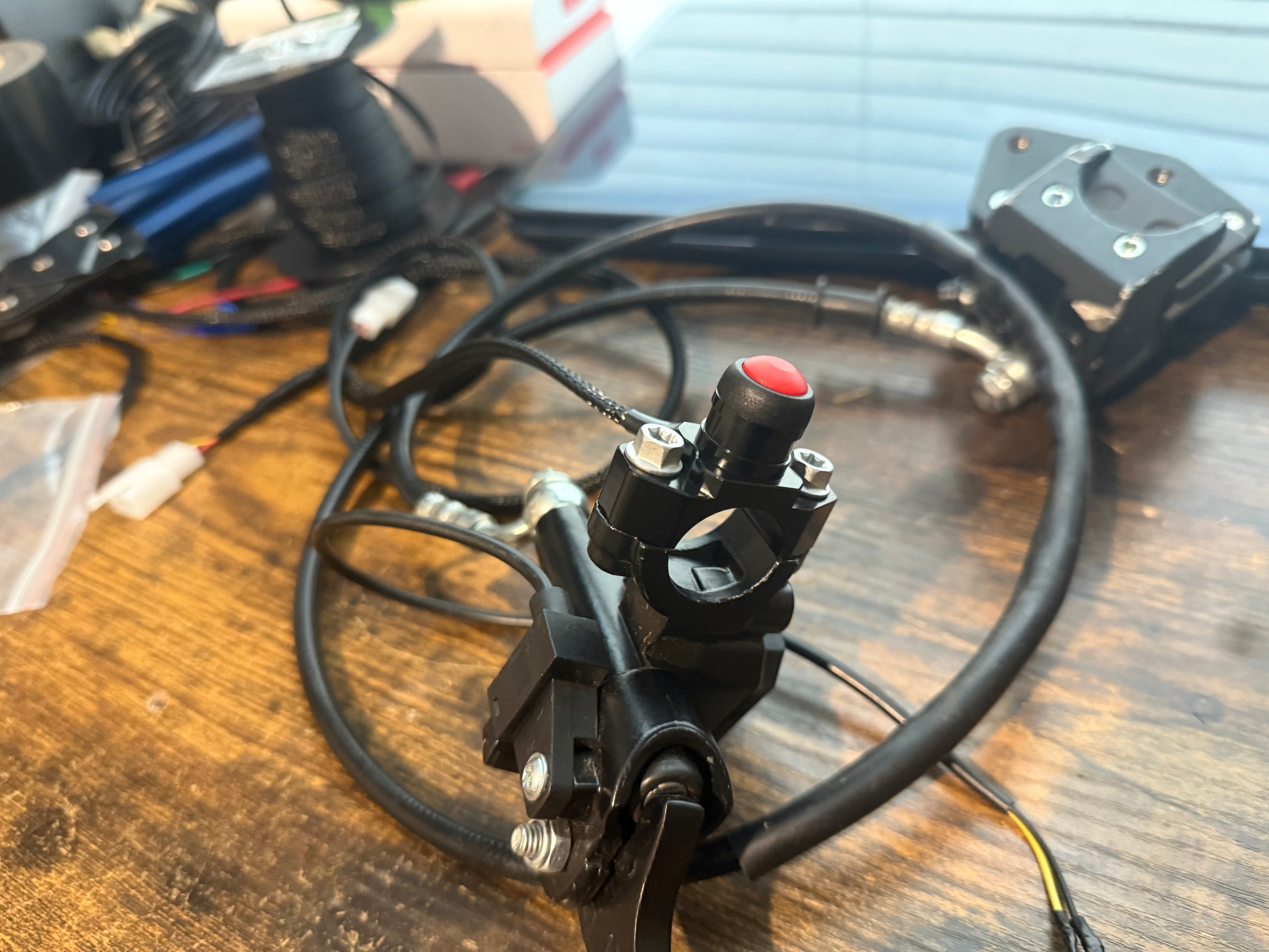 Fardriver CNC Aluminum Regen Reverse Buttons - Plug and Play Electric Bike Controller